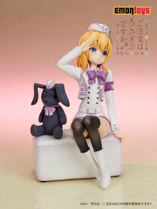 Nekotwo [Pre-order] Is the Order A Rabbit?  - Cocoa (Military Uniform Ver.) 1/7 Scale Figure EMONTOYS