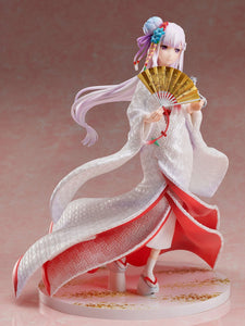 Nekotwo [Pre-order] Re:ZERO - Emilia (Shiromuku) 1/7 Scale Figure FURYU