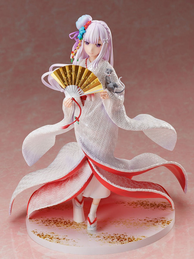 Nekotwo [Pre-order] Re:ZERO - Emilia (Shiromuku) 1/7 Scale Figure FURYU