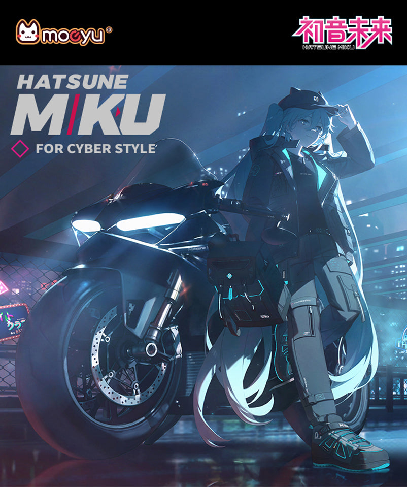 Hatsune Miku - Hatsune Miku 2023 Cyber Style Rider Series Sneakers Moeyu - Nekotwo