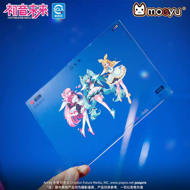 Vocaloid - Wings of the Synthwave Series Acrylic Clear Card – Nekotwo