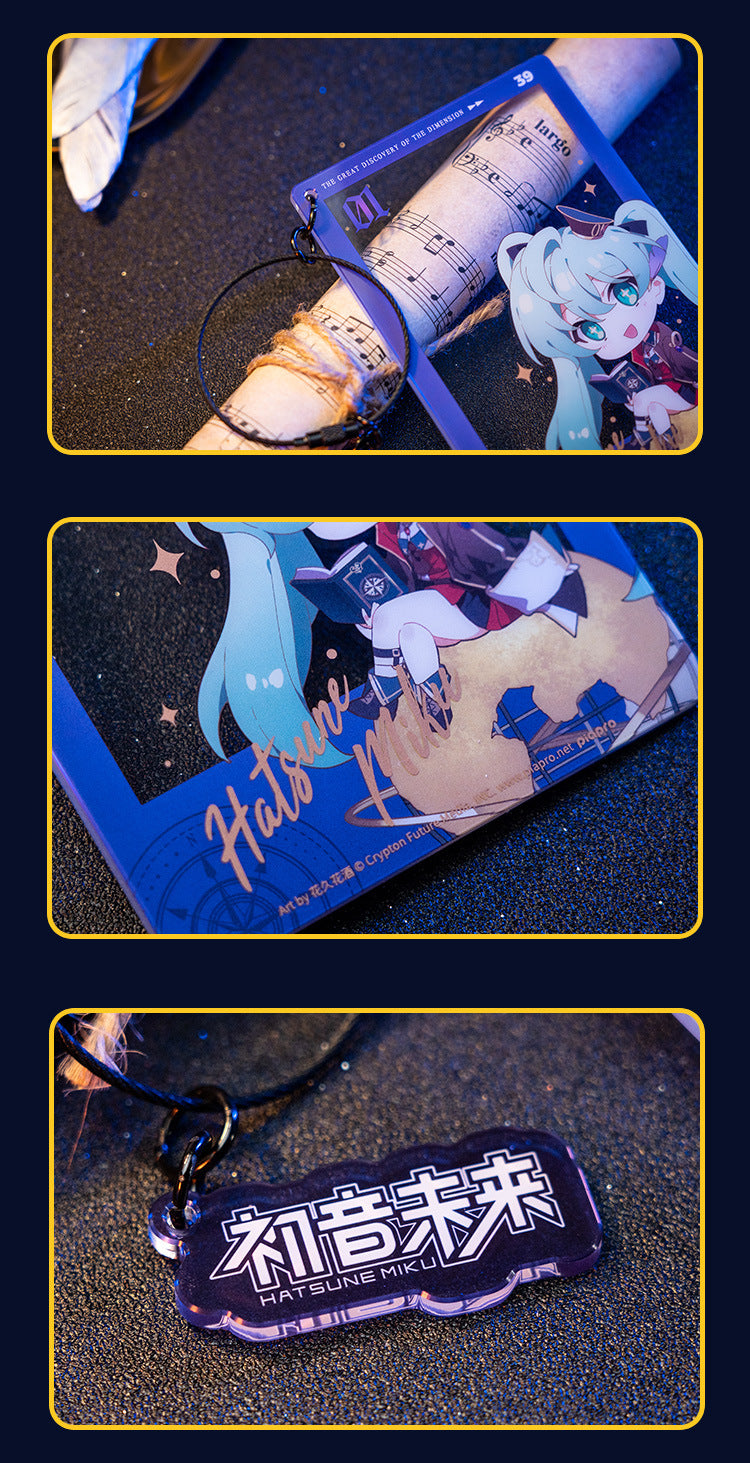 Nekotwo Hatsune Miku - Hatsune Miku 39 The Great Discovery of The Dimension Chibi Acrylic Keychain Moeyu