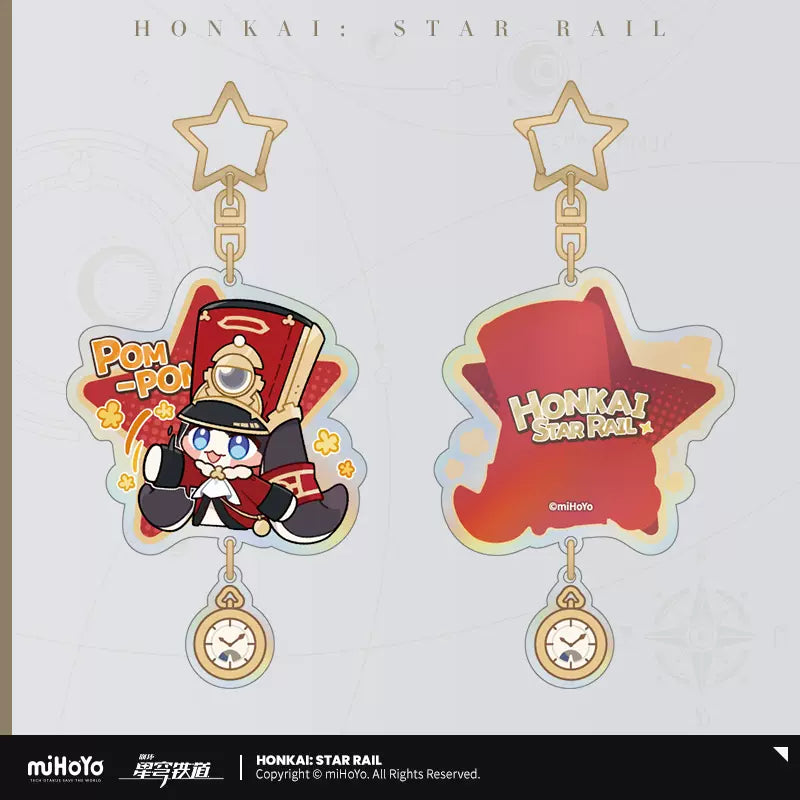 Honkai: Star Rail - Pom-Pom Gallery Sticker Keychain miHoYo - Nekotwo