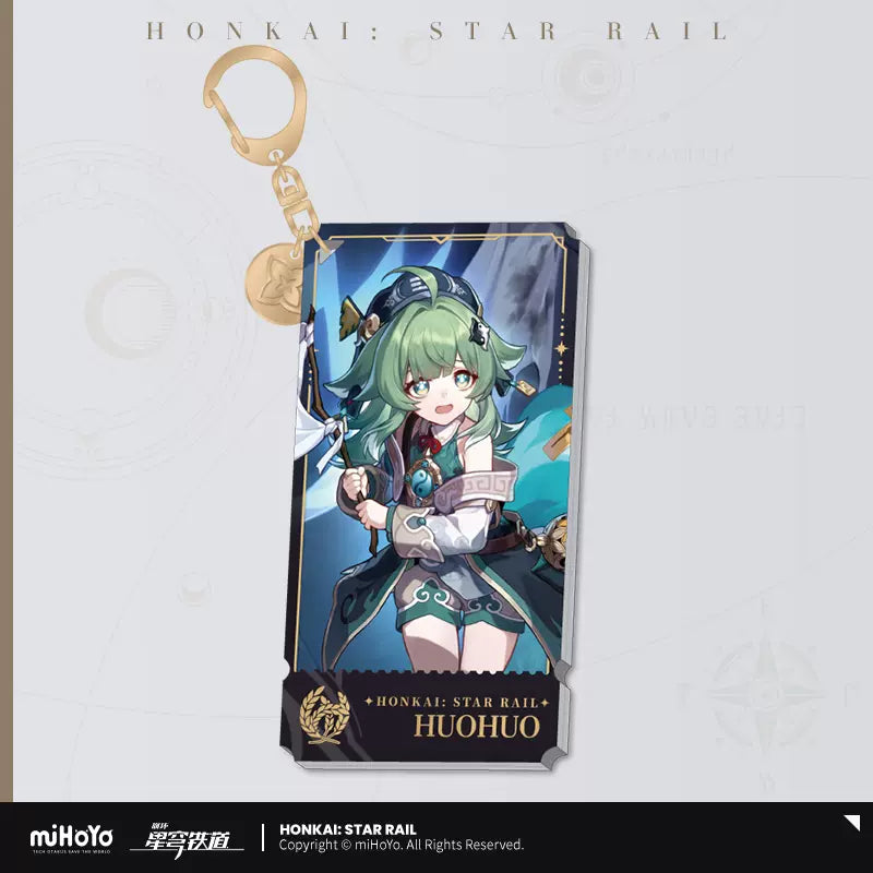 Honkai: Star Rail - The Abundance Path Character Acrylic Warp Artwork Acrylic Keychain miHoYo - Nekotwo