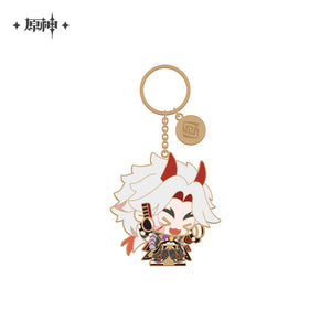 Genshin Impact - Character Chibi Collection Metal Keychain
