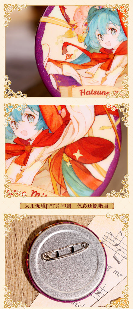 Hatsune Miku - Hatsune Miku Magical Episade Series Badge Moeyu - Nekotwo