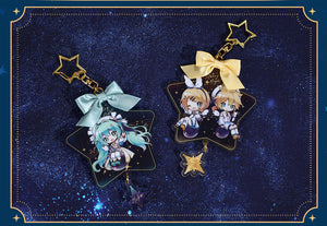 Hatsune Miku - Hatsune Miku Starry Night Acrylic Keychain Moeyu
