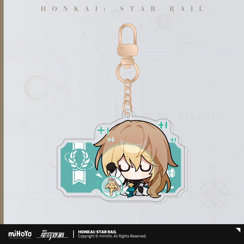 Honkai: Star Rail - Pom-Pom Gallery Sticker Keychain miHoYo - Nekotwo