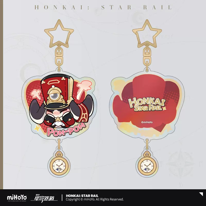 Honkai: Star Rail - Pom-Pom Gallery Sticker Keychain miHoYo - Nekotwo