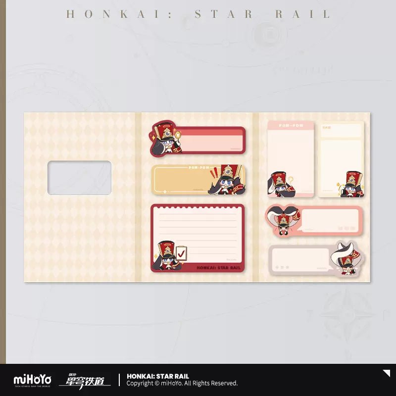 Honkai: Star Rail - Pom-Pom Gallery Sticker Note miHoYo - Nekotwo