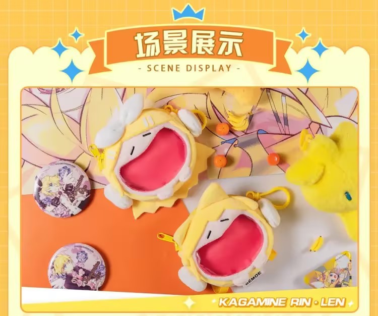 Hatsune Miku - RIN & LEN UWA Series Mini Itabag Moeyu - Nekotwo