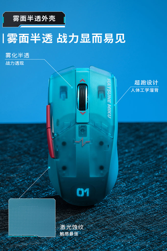 Hatsune Miku - Hatsune Miku Heart of Esports Series Mouse Moeyu - Nekotwo