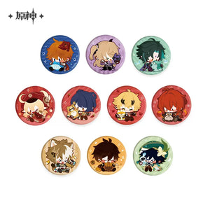 Genshin Impact - Plushy Character Badge
