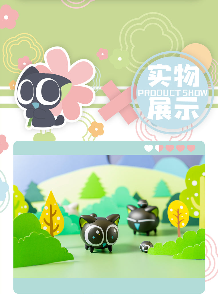 [Pre-order] Luo Xiao Hei - Luo Xiao Hei A Walk In The Forest Series Trading Figurine Blind Box SHAKE THE FOREST - Nekotwo