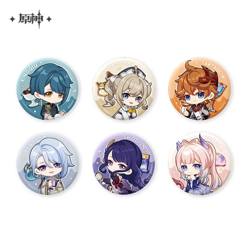 Genshin Impact - Summer Collection Character Badges