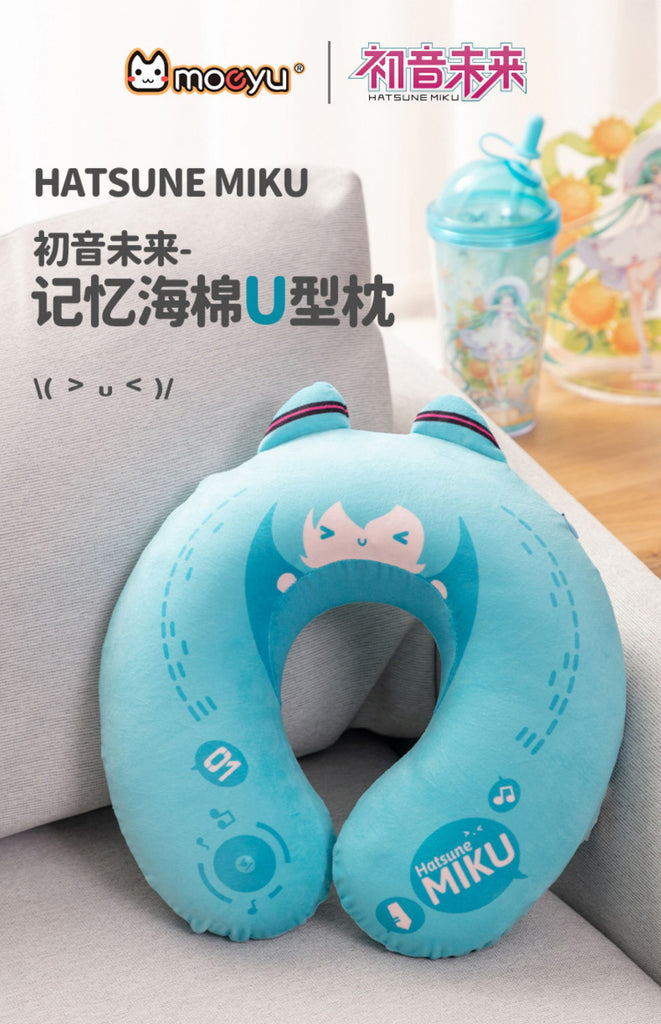 Hatsune Miku - Hatsune Miku U-shaped Pillow Moeyu - Nekotwo