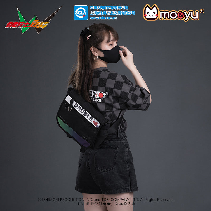 Kamen Rider - Kamen Rider Double Black Cyberpunk Shoulder Bag Moeyu - Nekotwo