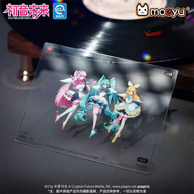 Vocaloid - Wings of the Synthwave Series Acrylic Clear Card – Nekotwo