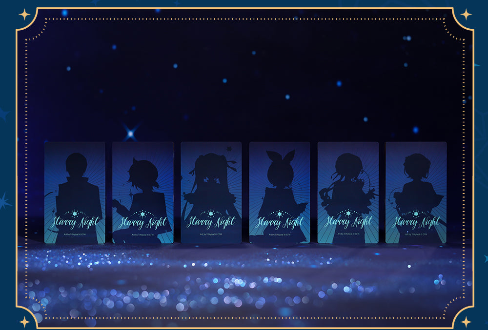 Hatsune Miku - Hatsune Miku Starry Night Acrylic Card Moeyu - Nekotwo