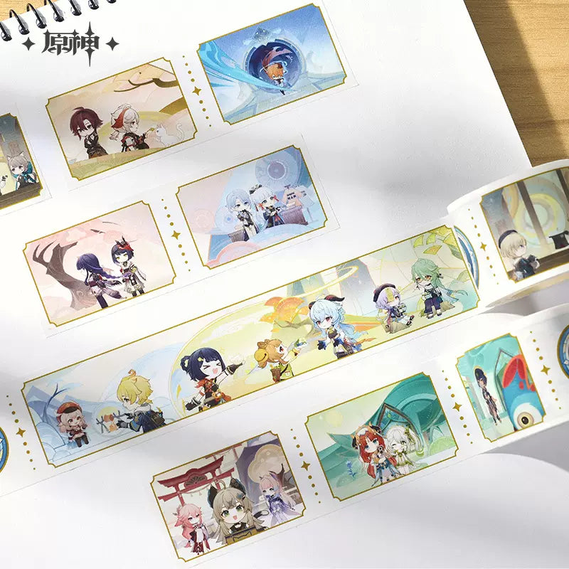 Genshin Impact - Dream Of Roving Stars Series Washi Tape miHoYo - Nekotwo