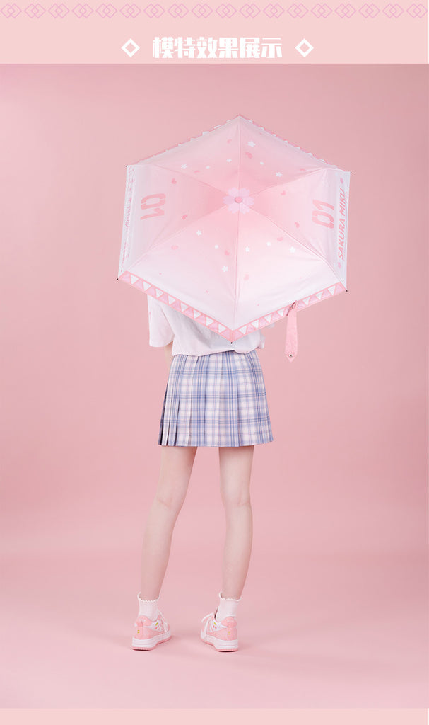 Hatsune Miku - Sakura Miku Travel Happily Compact Umbrella Moeyu - Nekotwo