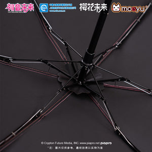 Hatsune Miku - Sakura Miku Travel Happily Compact Umbrella Moeyu