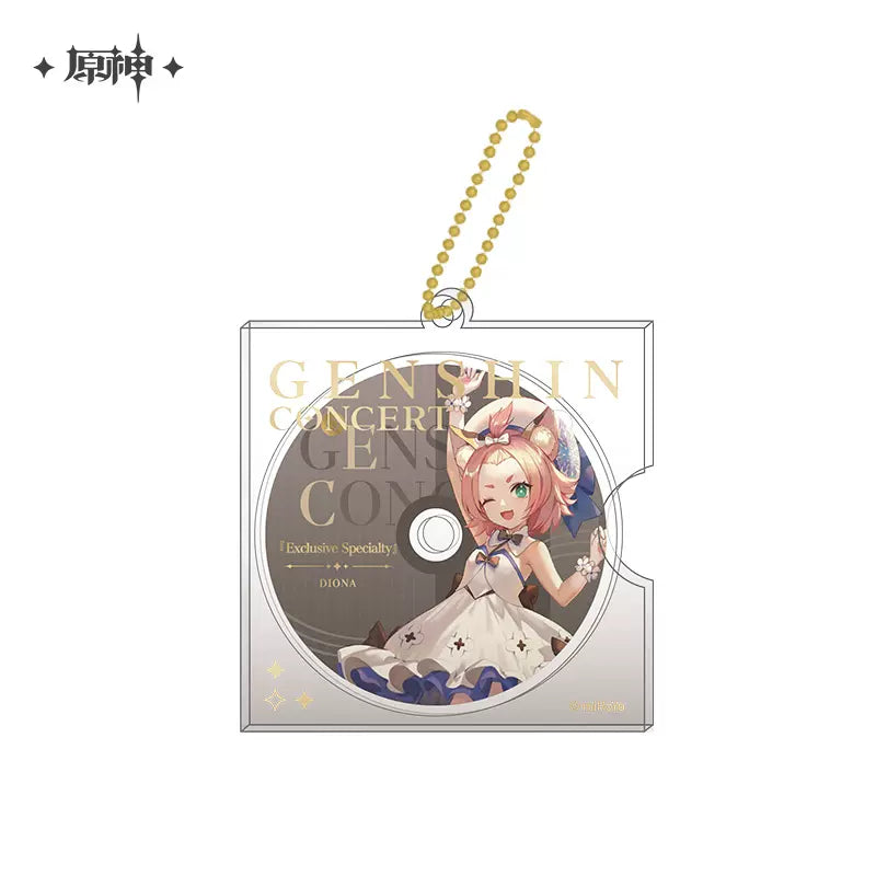 Genshin Impact - Melodies of an Endless Journey CD-style Keychain miHoyo - Nekotwo
