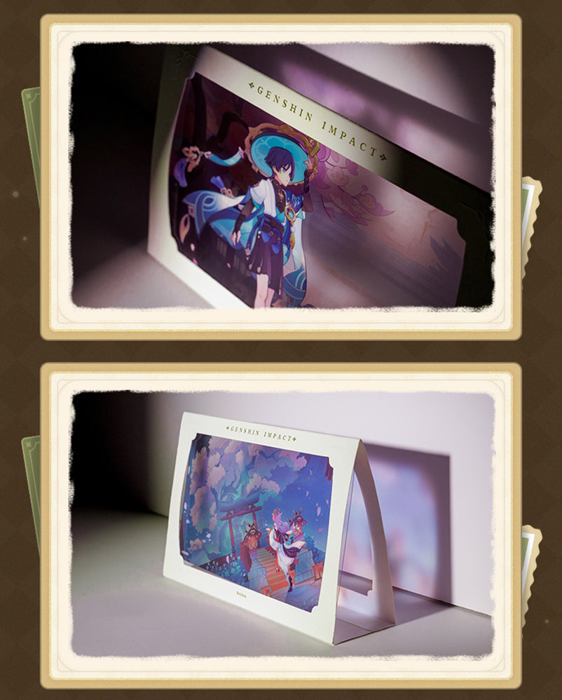 Genshin Impact - Version Forward Series Transparent Card miHoyo - Nekotwo