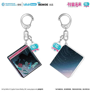 Hatsune Miku - Hatsune Miku Happy 16th Birthday Dear Creators Acrylic Keychain Moeyu