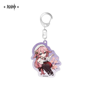 Genshin Impact - Outing Series Badge & Keychain miHoYo