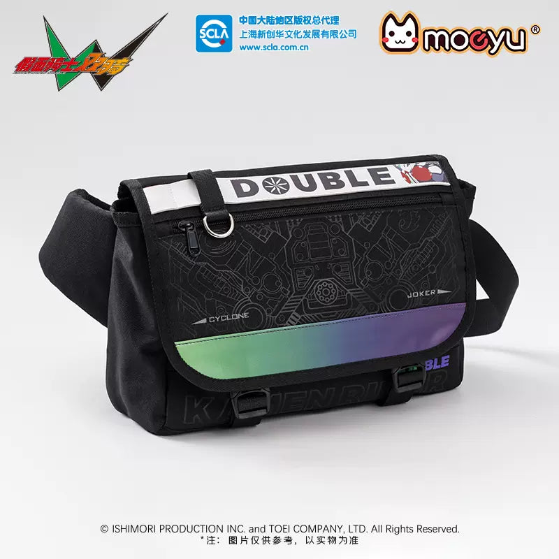 Kamen Rider - Kamen Rider Double Black Cyberpunk Shoulder Bag Moeyu - Nekotwo