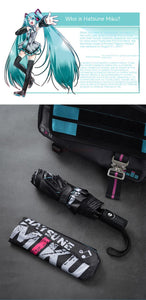 Hatsune Miku - Hatsune Miku Graffiti Automatic Folding Umbrella Moeyu