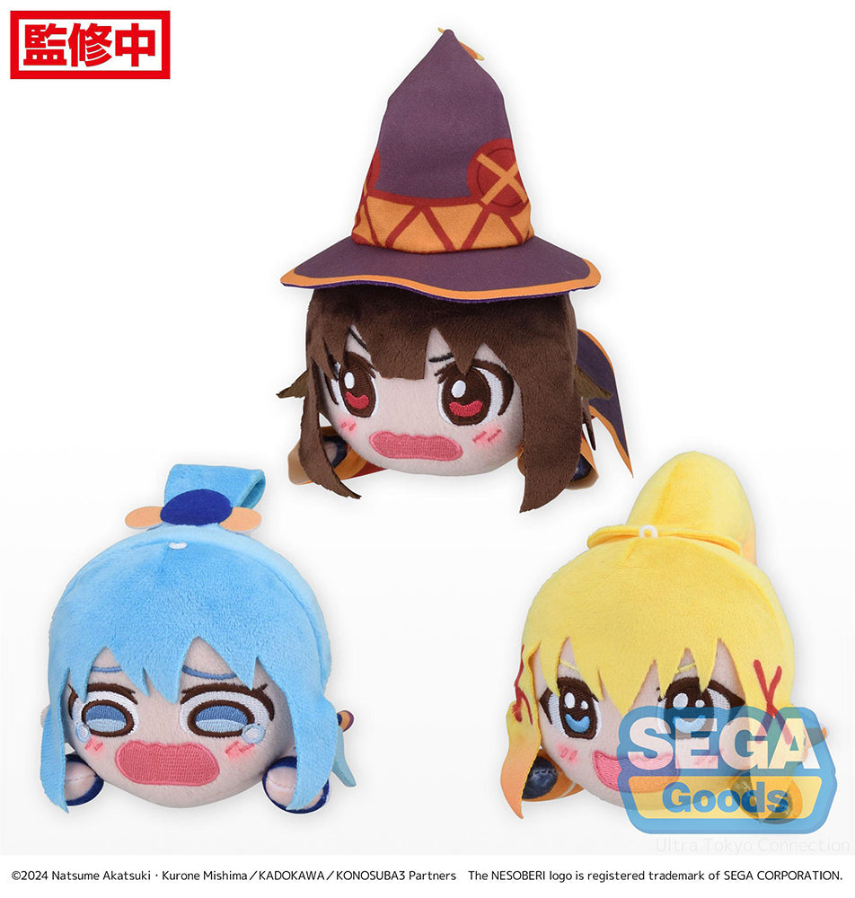 [Pre-order] KonoSuba: God's Blessing on this Wonderful World! - Megumin & Darkness & Aqua Vol.1 Plushie SEGA - Nekotwo