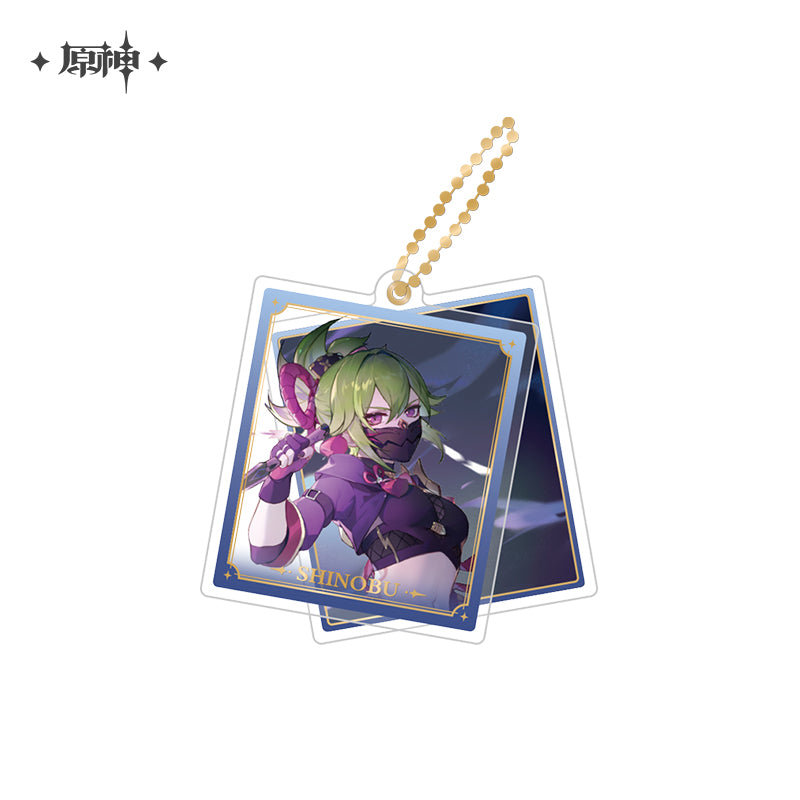 Nekotwo [Pre-order] Genshin Impact - Character Double Acrylic Keychain