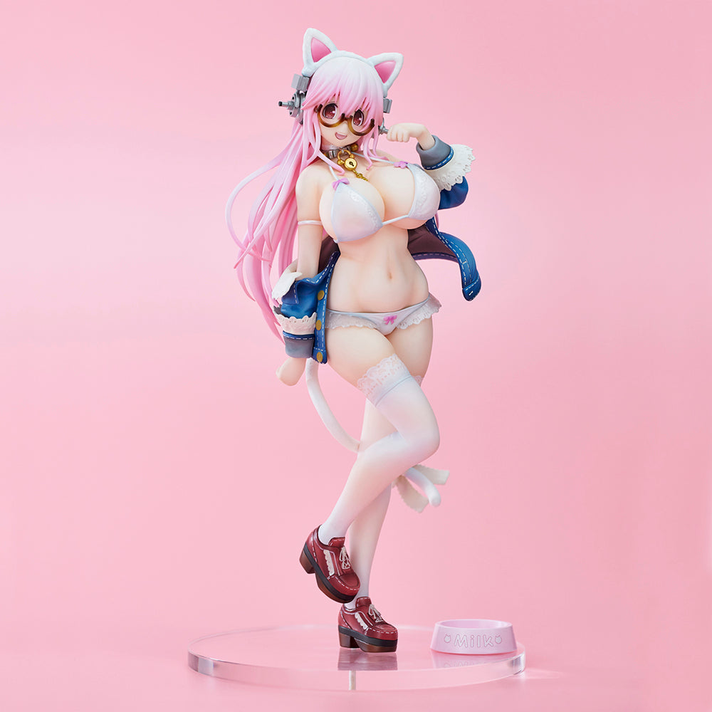 [Pre-order] Super Sonico - Super Sonico (White Cat Ver.) Non Scale Figure Union Creative - Nekotwo