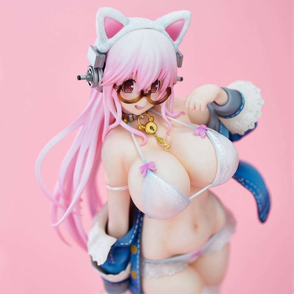 [Pre-order] Super Sonico - Super Sonico (White Cat Ver.) Non Scale Figure Union Creative - Nekotwo