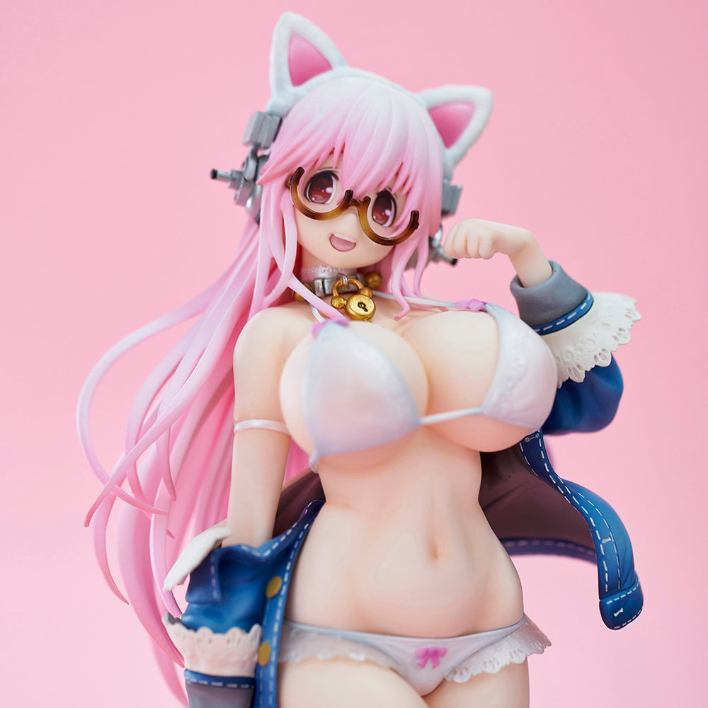 [Pre-order] Super Sonico - Super Sonico (White Cat Ver.) Non Scale Figure Union Creative - Nekotwo