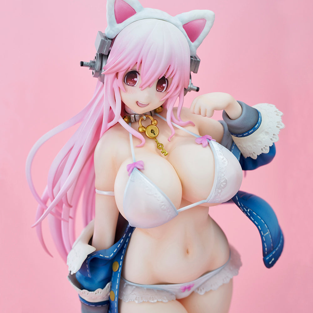 [Pre-order] Super Sonico - Super Sonico (White Cat Ver.) Non Scale Figure Union Creative - Nekotwo