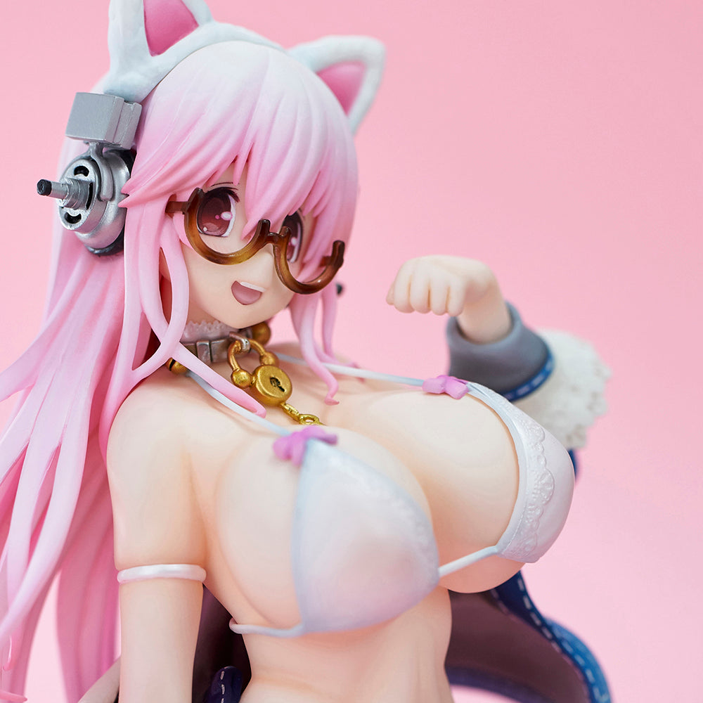 [Pre-order] Super Sonico - Super Sonico (White Cat Ver.) Non Scale Figure Union Creative - Nekotwo