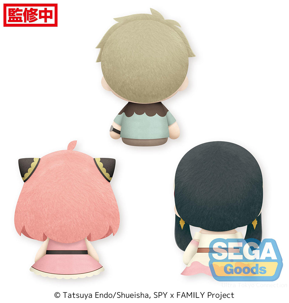 [Pre-order] SPYxFAMILY - Anya Forger & Loid Forger & Yor Forger (Snack Time Ver.) Plushie SEGA - Nekotwo