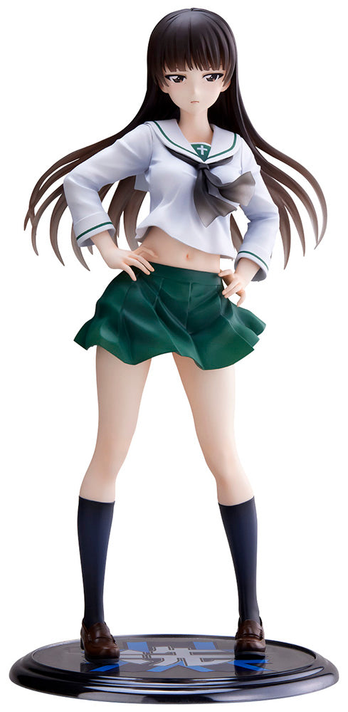 [Pre-order] Girls und Panzer - Shiho Nishizumi (Oarai Girls High Ver.) 1/7 Scale Figure Wave - Nekotwo