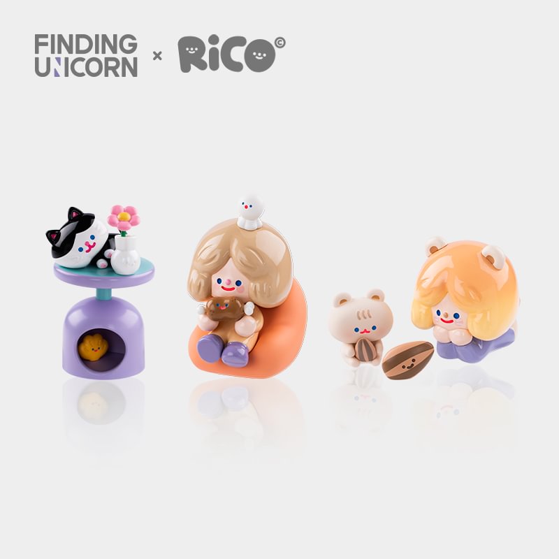 Finding Unicorn - RiCO Happy Friends Together Series Blind Box Finding Unicorn - Nekotwo