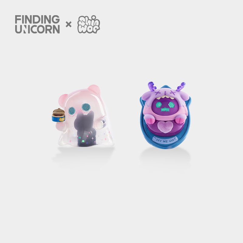 Finding Unicorn - ShinWoo Ghost Bear House Series Blind Box Finding Unicorn - Nekotwo