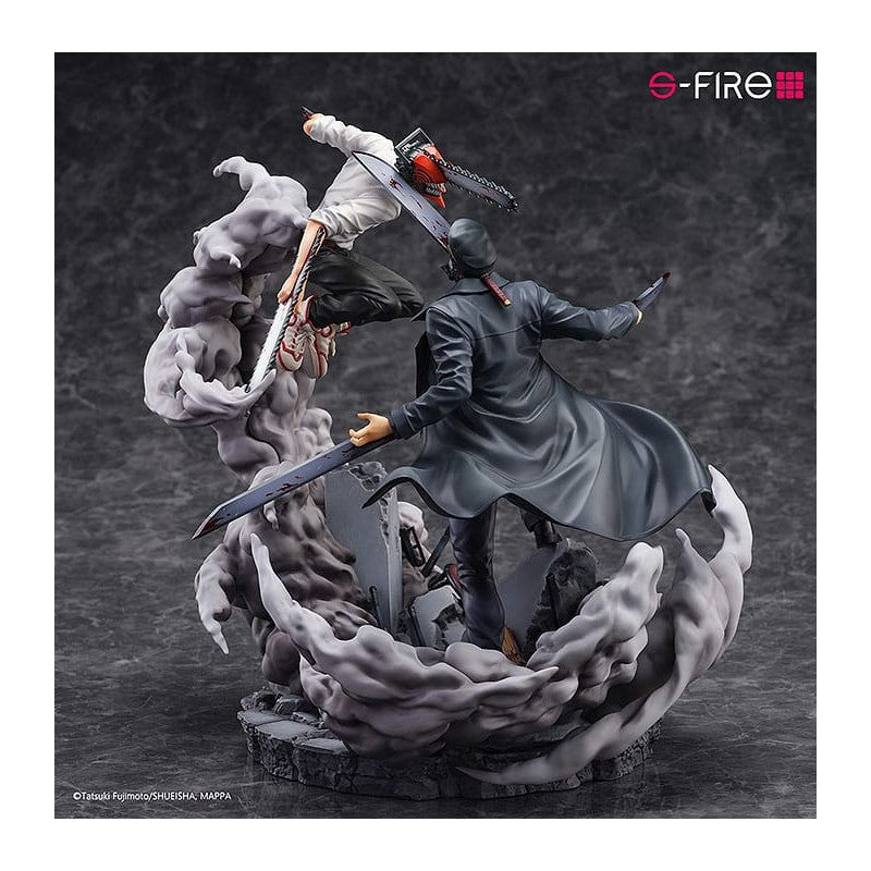 [Pre-order] Chainsaw Man - Chainsaw Man vs. Samurai Sword Non Scale Figure SEGA - Nekotwo