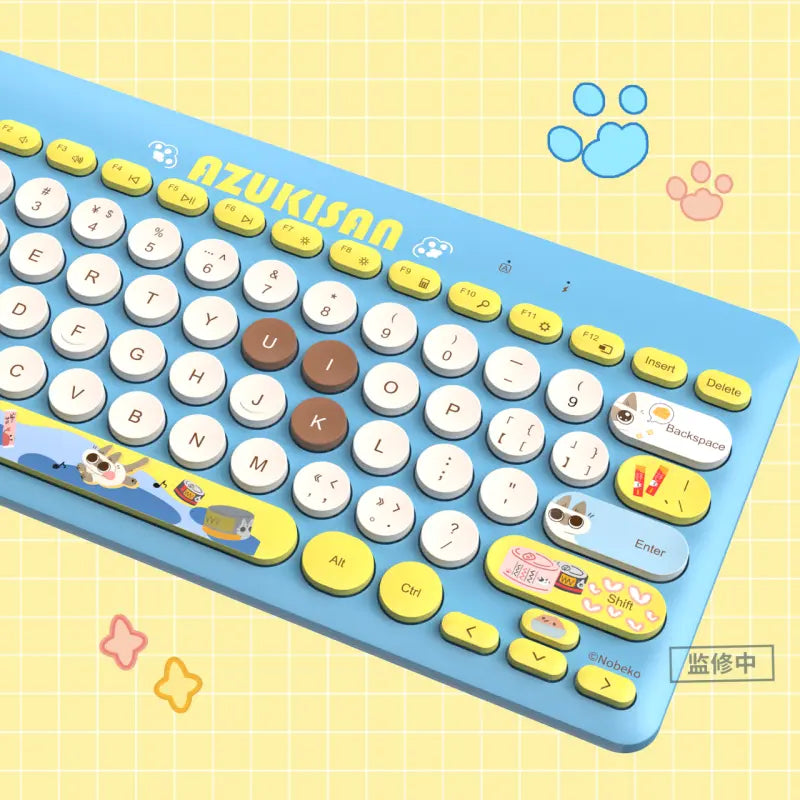 [Pre-order] Nobeko Azukisan's Daily Life - Azukisan Wireless Keyboard BEMOE - Nekotwo