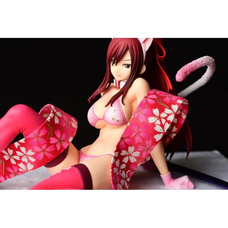 [Pre-order] Fairy Tail - Erza Scarlet (Cherry Blossom Cat Gravure Ver.) 1/6 Scale Figure Orca Toys - Nekotwo