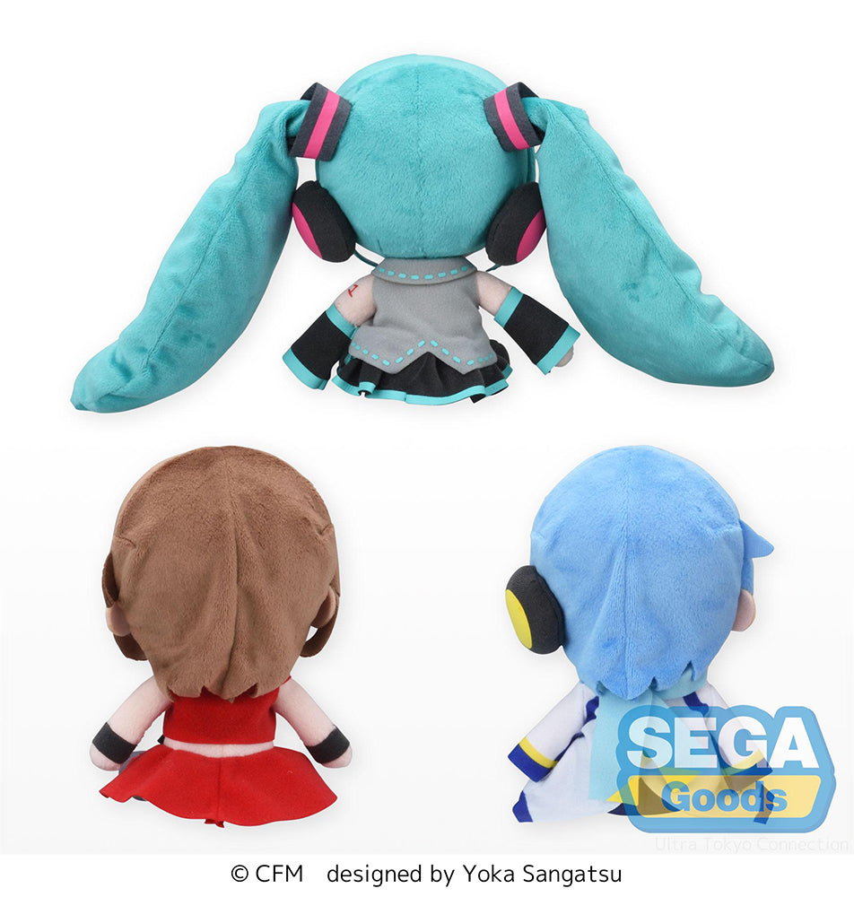 [Pre-order] Hatsune Miku - Hatsune Miku & MEIKO & KAITO Plushie SEGA ...