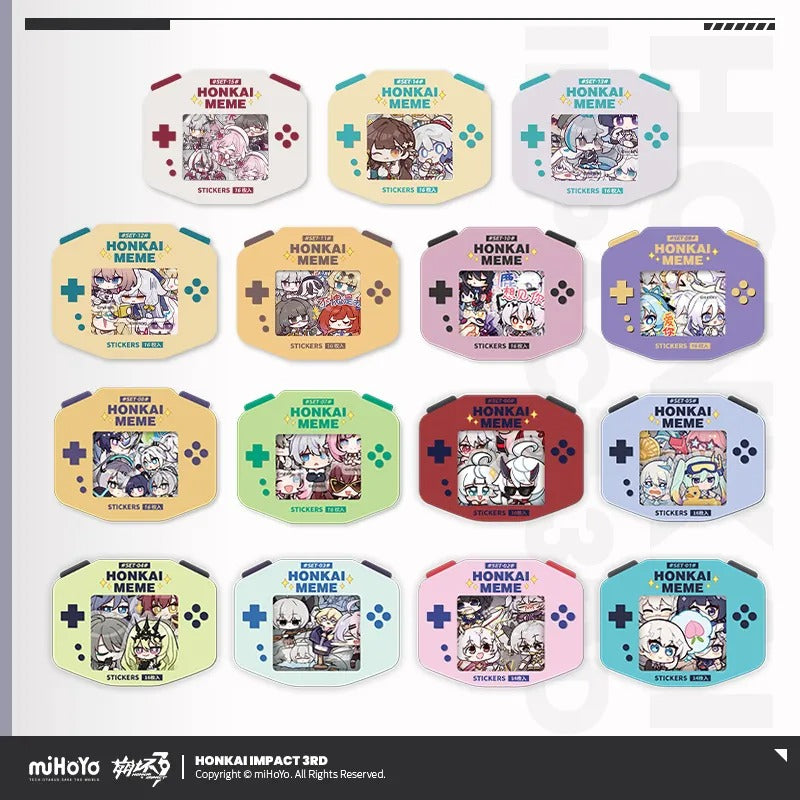 Honkai Impact 3rd - HONKAI MEME Sticker Set miHoYo - Nekotwo