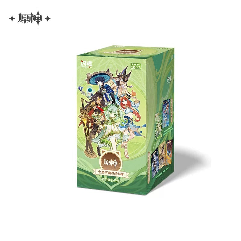 genshin booster box Genshin Impact Genius Invokation TCG Series Booster Pack Vol.3 Mystery Box