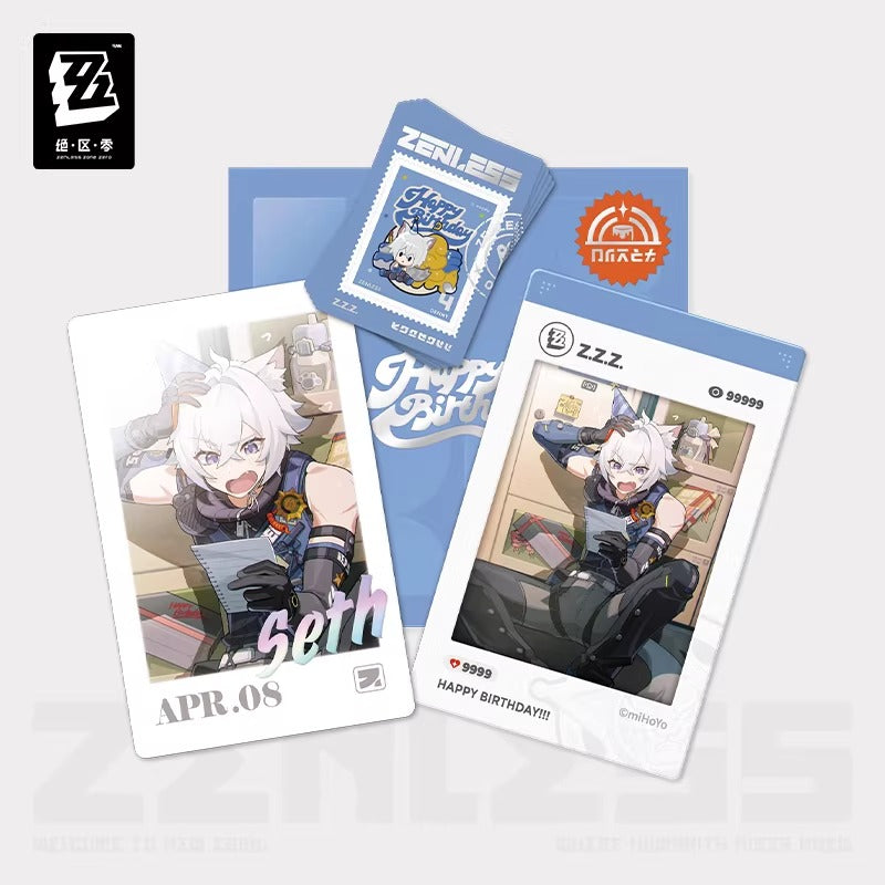 [Pre-order] Zenless Zone Zero - Birthday Commemorative Card Set Vol.4 ...